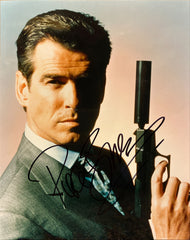 Pierce Bronson signed "007 James Bond" photo