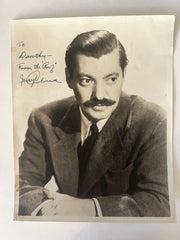 Jack Colonna signed photo. GFA Authenticated