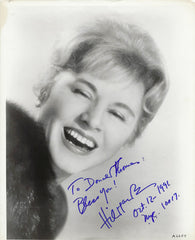 Cabaret Star Hildegarde signed photo