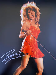 Tina Turner signed photo