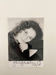 Nadia Sawalha signed photo
