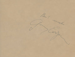 Gary Cooper signature cut