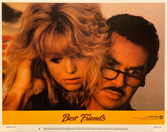 Burt Reynolds and Goldie Hawn "Best Friends" original Lobby Card
