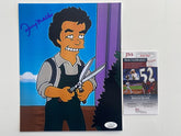 The Simpsons Johnny Mathis signed photo-JSA