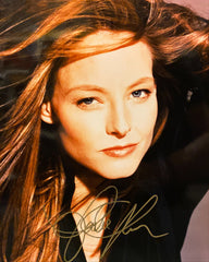 Jodie Foster signed photo