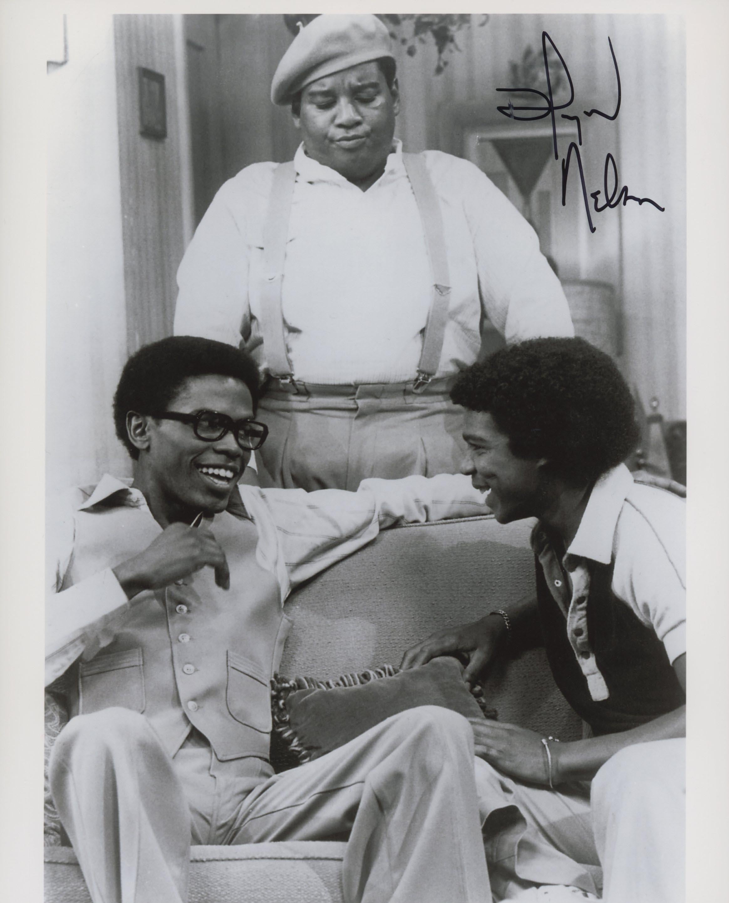 Haywood Nelson signed "What's Happening!!" photo