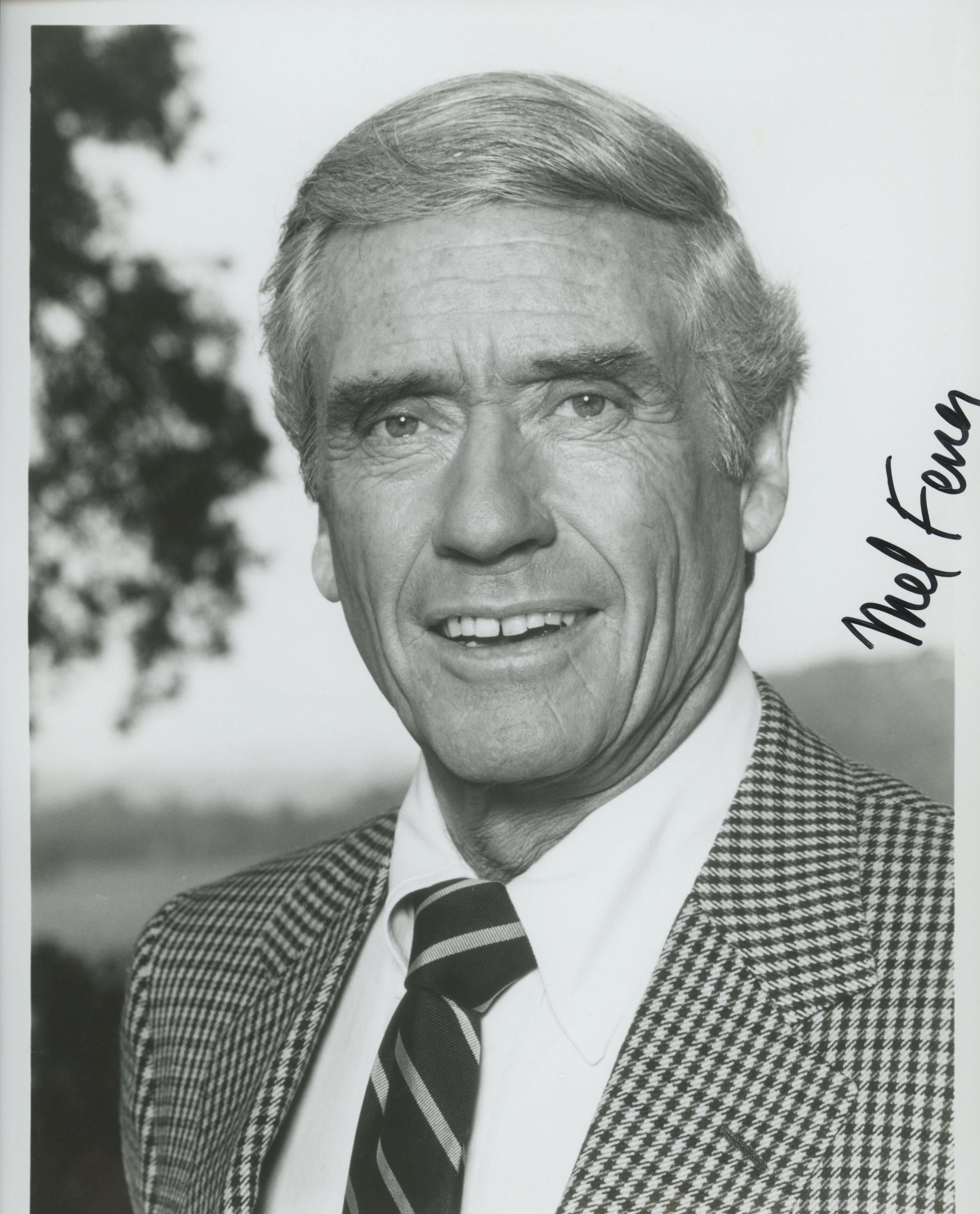 War and Peace Mel Ferrer signed photo