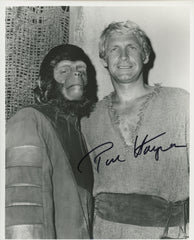 Planet of the Apes Ron Harper signed TV photo