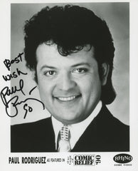 Comic Paul Rodriguez signed photo
