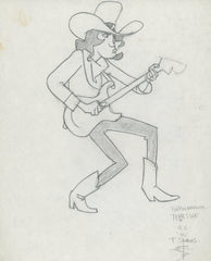 Marvel Artist Tony Salmons original signed sketch