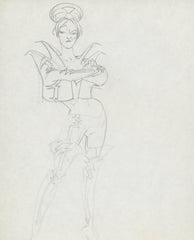 Marvel Artist Tony Salmons original signed sketch