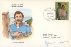 Realist Painter Jamie Wyeth signed first day cover