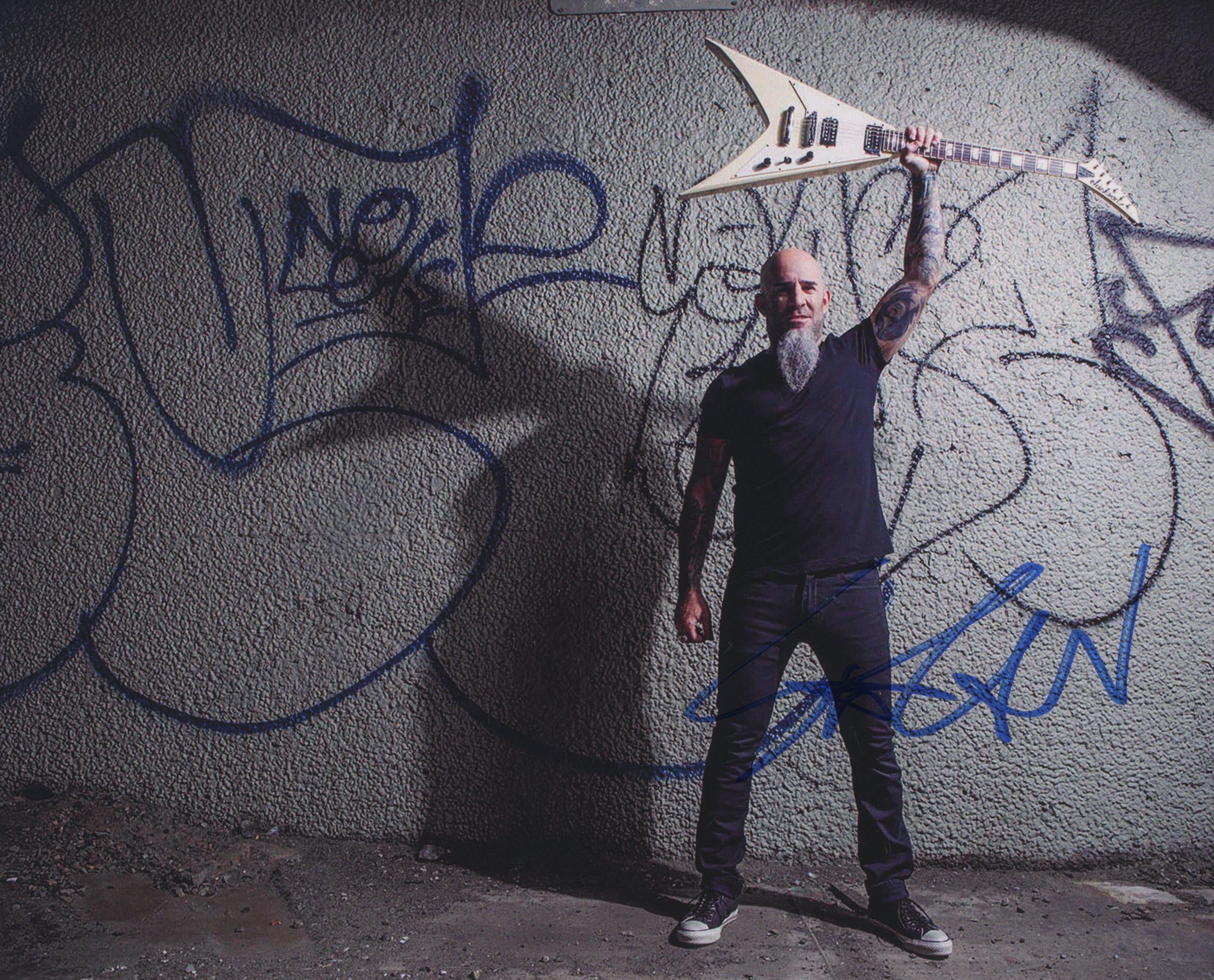 Anthrax Scott Ian signed photo