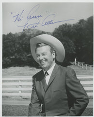 The Arizona Cowboy Rex Allen signed photo