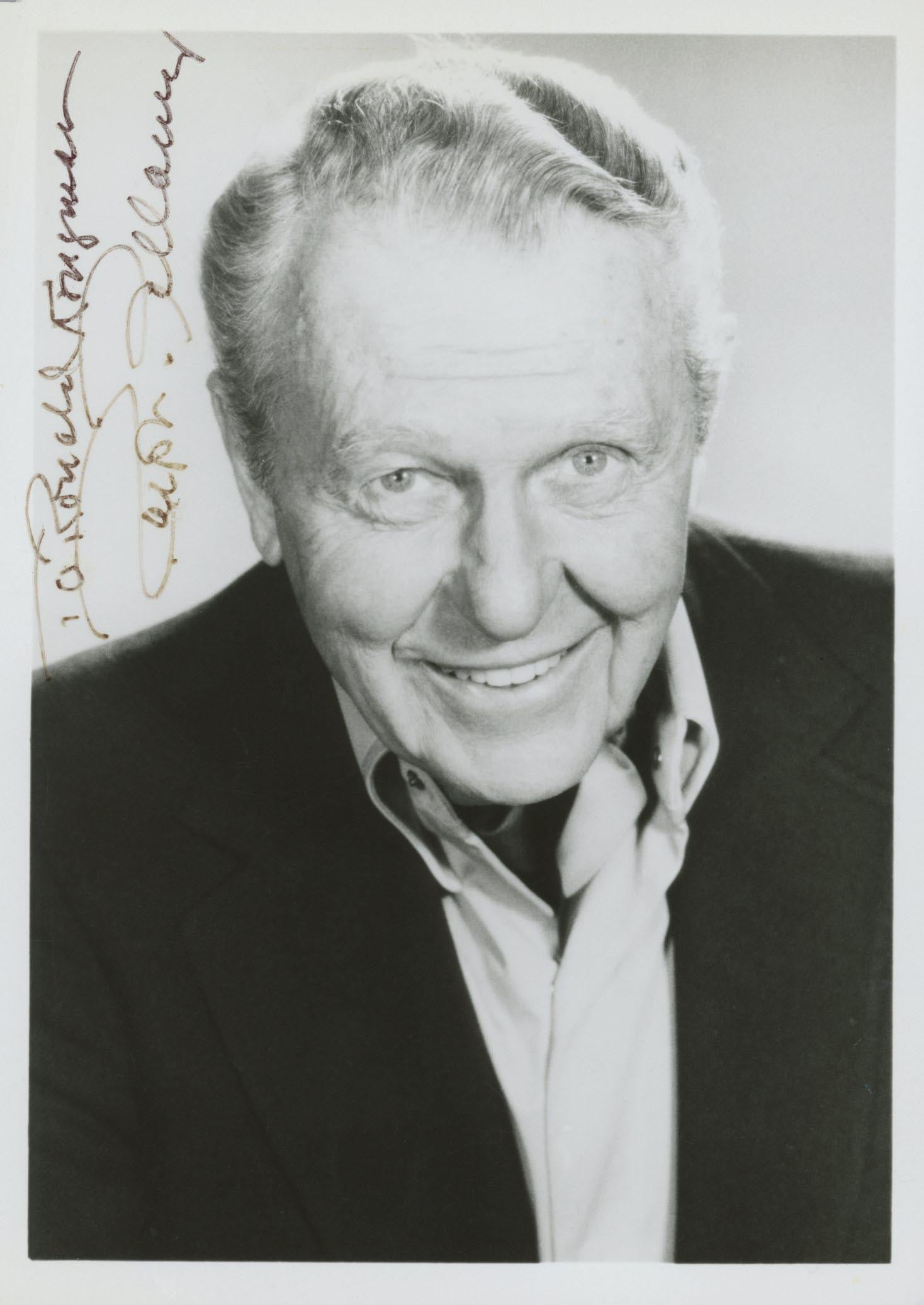 Trading Places Ralph Bellamy signed photo