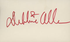 Fame Debbie Allen original signature
