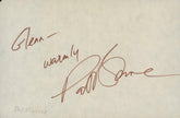 The Greatest Story Ever Told Pat Boone signed note