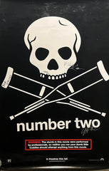 Jackass II cast signed movie poster autographed by Steve-O