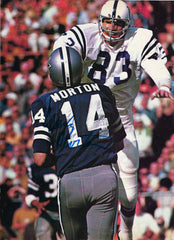 Craig Morton signed magazine photo