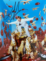 Elton John signed photo