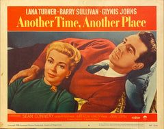 Lana Turner, Barry Sullivan, and Glynis Johns "Another Time, Another Place" original lobby card
