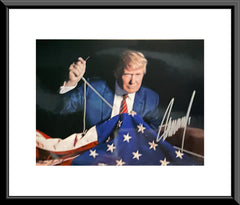 Forty Fifth President Donald Trump signed photo