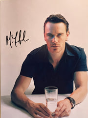 X Men Magneto Michael Fassbender signed photo