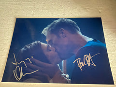 WandaVision Elizabeth Olsen and Paul Bettany signed photo