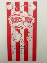 Star Wars Commander Desanne Patrick Ginter signed popcorn bag