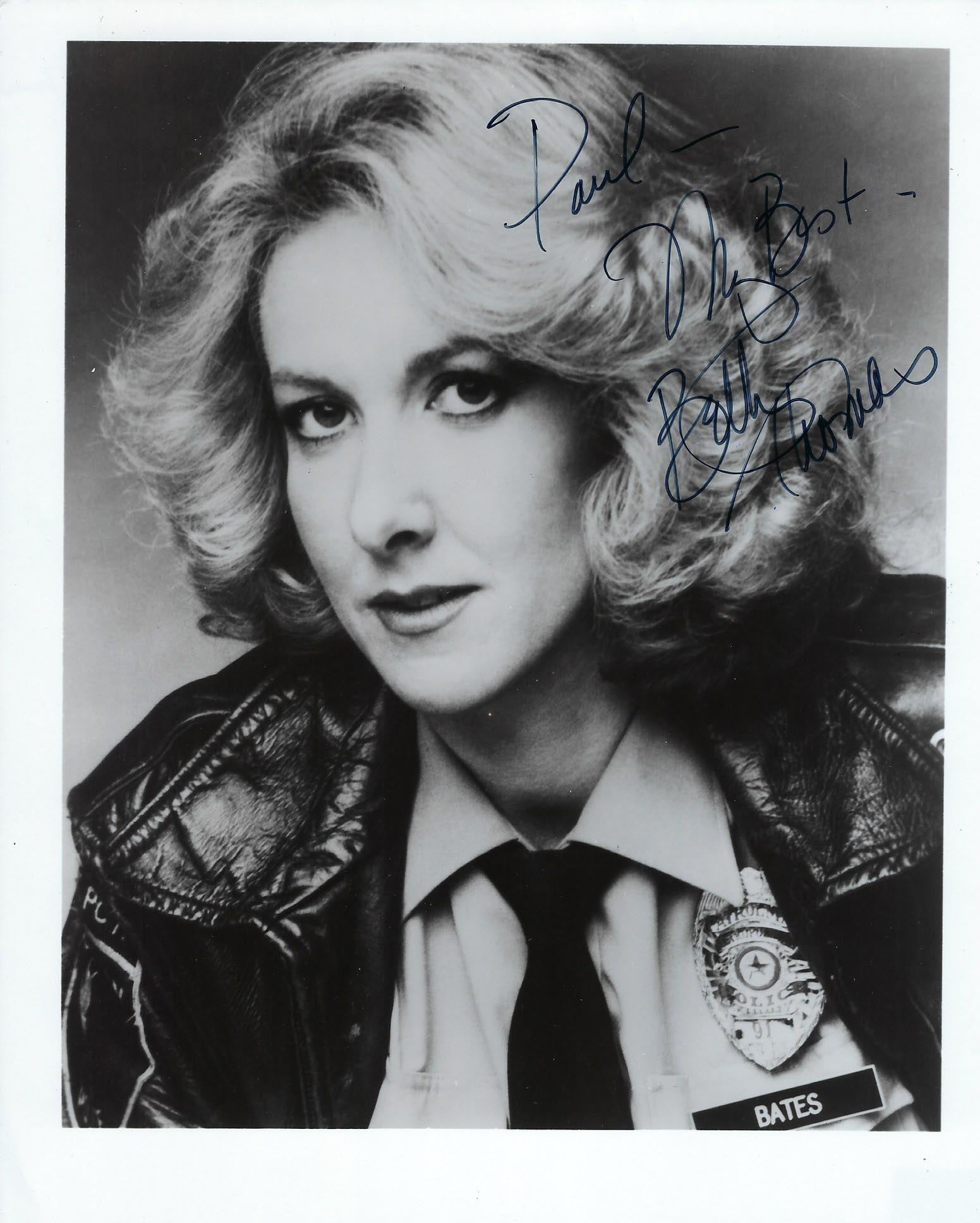 Betty Thomas signed Hill Street Blues photo - Photo