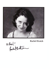 Saturday Night Live Rachel Dratch signed photo