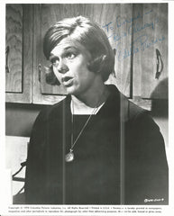 Bonnie and Clyde Estelle Parsons Signed Photo