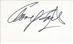 The Ten Commandments Anne Baxter original signature