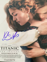 Titanic Kate Winslet signed movie photo. GFA Authenticated