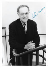 Lawyer Alan Dershowitz signed photo
