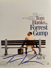 Forrest Gump Tom Hanks signed photo