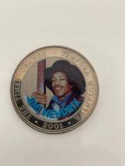 Jimi Hendrix Republic of Somalia 25 Shillings coin