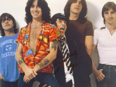 AC/DC Angus Young signed photo