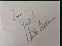 60 Minutes Mike Wallace autograph