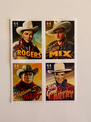 Cowboys of the Silver Screen Stamps