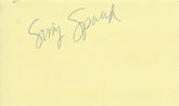 The Killing Fields Sissy Spacek original signature