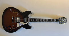 Chuck Berry signed hollow body guitar