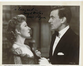The Miniver Story Walter Pidgeon signed movie photo