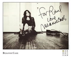 Country Star Rosanne Cash signed photo