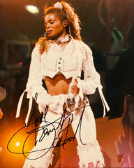 Janet Jackson signed photo
