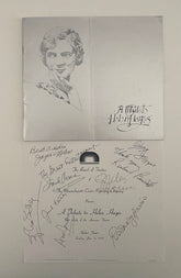 A Tribute To Helen Hayes Signed Program