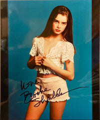 Brooke Shields signed photo