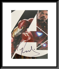 Avengers Robert Downey Jr. signed movie photo