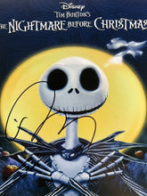 The Nightmare Before Christmas Tim Burton signed photo
