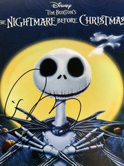 The Nightmare Before Christmas Tim Burton signed photo